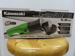 Kawasaki 4-1/2" Angle Grinder (5.8 Amp, 120 V) Variable Speed, Side Handle. Fixed Price $49.00.