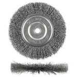 6-inch Wire Wheel For Bench Grinder, 0.012 Carbon Steel, Grinder Whee. Fixed Price $14.79.