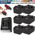 For Snap On 18v 4ah Battery Ctb8185 Ctb8187 Ctb7185 Ct7850 Ct8850 Ct8815 Ctc720. Fixed Price $180.00.