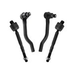 Trq Psa72496 Steering Tie Rod End Kit For Honda Civic 16-21 Front Outer Inner. Fixed Price $79.79.