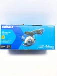 Open Box Kobalt 24v 3" Brushless Cordless Multi-material Saw, Bare Tool,. Fixed Price $57.95.