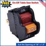 On-off Table Saw Toggle Switch Sw7a For Delta, Ryobi, Craftsman Hitachi Grinder. Fixed Price $11.26.