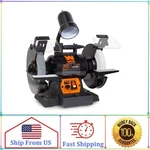 Wen Bg4280 5-amp 8-inch Variable Speed Bench Grinder With Flexible Work Light. Fixed Price $169.00.