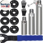 Angle Grinder Extension Shaft Rod, 14pcs Kit With 5/8"-11 Thread, Includes Grind. Fixed Price $36.43.