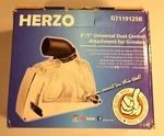 Herzo 4"/5" In. Universal Dust Control Attachment For Grinders Gt119125b. Fixed Price $24.99.