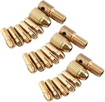 Mesee 0.5-3mm Brass Drill Chucks, Micro Electric Bit Chuck Collet Mini.... Fixed Price $15.99.