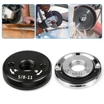 2pcs 4-1/2"-9"angle Grinder Flange Nut 5/8"-11 Quick Release Locking Arbor. Fixed Price $14.68.