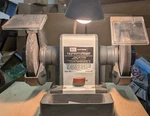 Rare-vintage Hd Sears Craftsman 1 Hp Bench Grinder 8" Model 257.191600 Made Usa. Fixed Price $250.00.