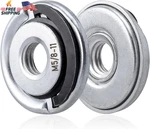 Yakamoz 2pcs Quick Change Angle Grinder Flange Nuts 5/8-11 Replacement Lock Nut. Fixed Price $12.92.