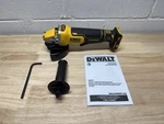 Dewalt Dcg415 20v Xr 4-1/2"-5" Paddle Switch Angle Grinder Power Detect From Kit. Fixed Price $168.00.