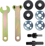 Taodan 10pcs Drill Conversion Angle Grinder Adapter Rod Set 6mm And 10mm Spindle. Fixed Price $14.18.