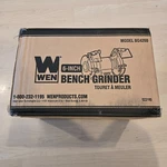 Wen Bg4260 2.1-amp 6-inch Single Speed Bench Grinder 6" Quiet Motor. Fixed Price $60.99.