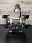 Delta 23-196 Variable Speed 6 Inch Grinder With Work Light. Fixed Price $105.00.