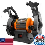 Wen Bg4260 2.1-amp 6-inch Single Speed Bench Grinder Orangeblack. Fixed Price $81.29.