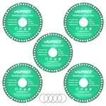 Auprex 5 Pack 4 Inch Indestructible Disc For Grinder, 7/8" Arbor Angle.... Fixed Price $21.32.