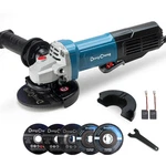 Dongcheng 9.2a Angle Grinder 4-1/2" 11800rpm, Tool-free Guard. Fixed Price $91.25.