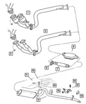 Genuine Mopar Exhaust Manifold Nut 6506546aa. Fixed Price $7.18.