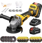 Avhrit Cordless Angle Grinder 21v Ag036 Battery Motor Metal 10x5" Wheel. Fixed Price $48.79.
