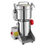 Skyshalo Electric Grain Mill Grinder 2100w Stainless Steel 1.8 Lb. Kitchen Tool. Fixed Price $62.99.