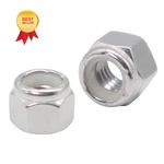 Kuprowin 1/2"-13 Lock Nuts,304 Stainless Nylon Insert (15pcs), Silver. Fixed Price $16.98.