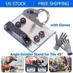 Angle Grinder Stand For Tile 45 Degree Chamfer Cutting Chamfering Tool. Fixed Price $15.89.