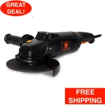 15-amp 7 In. Corded Angle Grinder W/ Reversible Handle Rotatable Body Heavy Duty. Fixed Price $92.99.
