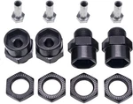 Gthele 12mm To 17mm Wheel Hex Hub Adapter Extension 24mm X 5mm, Titanium. Fixed Price $19.99.