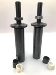 Jestco 6-1/4 Long Shaft Arbor Extension Set Fits 1/2" Right And Left Side.... Fixed Price $91.13.