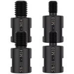 4x Steel Converter Adapter 5/8inch-11 Female To M10 M14 Male For Angle Grinder. Fixed Price $13.95.