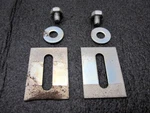 Vintage 1980's Craftsman "block" Bench Grinder Pair Spark Arrestor Made In Usa. Fixed Price $16.95.