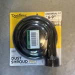 Dustless Technologies Universal Fit 6-9 Dust Shroud Pro For Angle Grinders. Fixed Price $29.44.