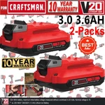 2pcs 4.0ah For Craftsman V20 20volt Max Lithium Battery Cmcb204 Cmcb202 Cmcb205. Fixed Price $29.00.