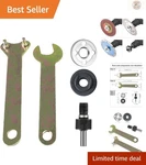 Versatile 5 In 1 Angle Grinder Conversion Adapter For Electric Drills - 6mm. Fixed Price $11.99.