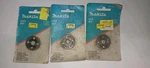 Lot Of 3 Genuine Makita 224503-2 Sander Grinder 4'' Lock Nut Nos-sealed. Fixed Price $21.99.
