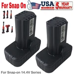 14.4v Battery For Snap On Ctb8174 Ctb8172 Ct861db Ctr862 Ctc772 Lithium New 100%. Fixed Price $209.90.