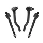Trq Front Inner And Outer Tie Rod Set 4 Piece Compatible With 2016-25 Honda C.... Fixed Price $143.76.