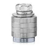 Mesee Angle Grinder To Grooving Machine Adapter, M14 Thread Quick Silver. Fixed Price $17.72.