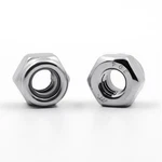 Wegoup 1/4"-20 Stainless Steel Lock Nuts, 28 Pack Pack, Silver. Fixed Price $6.23.