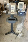 Vtg Craftsman Split Phase Grinder On Clark Cast Iron Stand. Fixed Price $360.00.
