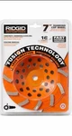 Ridgid 7 Diamond Cup Wheel 12 Segment Concrete Grinding Disc Fusion Technology. Fixed Price $53.93.