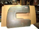 50's/60's Sears Craftsman Bandsaw, 103.2400, Left Side Outer Cover Housing. Fixed Price $59.95.