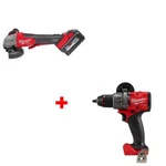 Milwaukee 2882-22 M18 Fuel Grinder Kit W/ Free 2904-20 1/2" Drill/driver. Fixed Price $604.79.