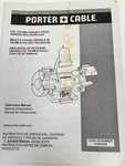 2011 Porter Cable 6" Bench Grinder Instruction Manual Pcb525bg. Fixed Price $5.50.