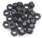 Cseao 60pcs M6-1.0mm Black Zinc Plated Nylock Nylon Inserted M6 60pcs,. Fixed Price $11.94.