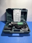 Open Box Hitachi G12sr4 4-1/2 Angle Grinder Kit W/ Case Manual & Wheels. Fixed Price $69.00.