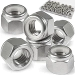 Vifmy 30 Pack 7/16"-14 Inch Lock Nuts,304 (a2-70) 7/16"-14,30 Pack, Polished. Fixed Price $16.31.