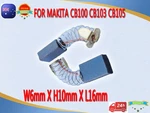 New Carbon Brushes For Makita Cb100 Cb103 5600nb 9005b 4100nb 9924db 6x10x16mm. Fixed Price $5.07.