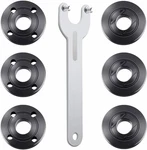 7pcs Angle Grinder Nut Wrench Kit 5/8-11 Flange Metal Onesize. Fixed Price $15.99.