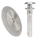 Nuodunco Double-sided 45 Diamond Grinding Wheel 1/4" Shank Die Grinder Drill.... Fixed Price $21.63.