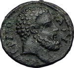 Hypaepa Lydia Roman Emperor Commodus Time Hercules Asclepius Greek Coin I58629. Fixed Price $390.00.
